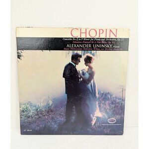 Chopin Concerto No. 2 in F Minor for Piano and Orchestra 12" LP vinyl Record